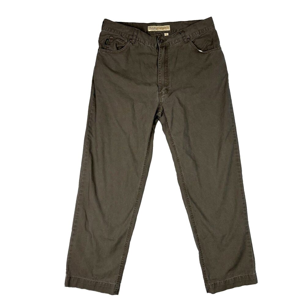 Men's Cabelas Casuals Size 36x30 Gray Pants 902845